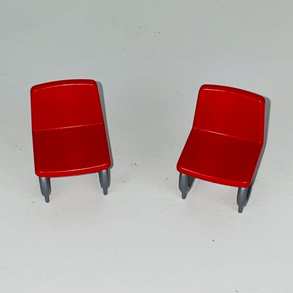 Pretend Play Dollhouse Playset Miniature Chairs - Picture 1 of 4